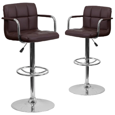 Emma And Oliver Adjustable Bar Stools - Image 18