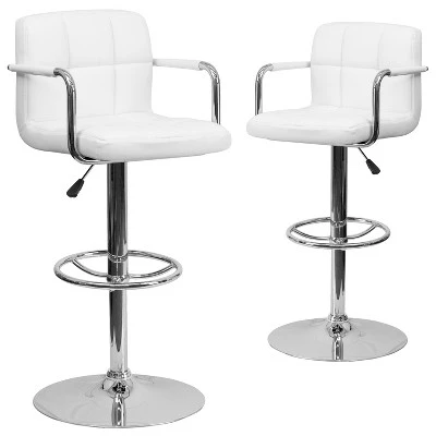 Emma And Oliver Adjustable Bar Stools - Image 12