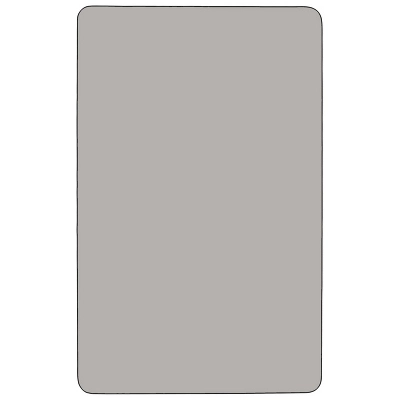 Emma And Oliver 24x48 Rectangle HP Laminate Adjustable Activity Table