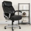Emma And Oliver 500 Lb. Big & Tall Executive Swivel Ergonomic Office Chair With Arms