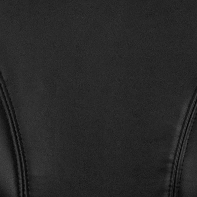 Emma And Oliver Mid-Back Black LeatherSoft Swivel Ergonomic Office Chair - Back Adjustment - Image 9