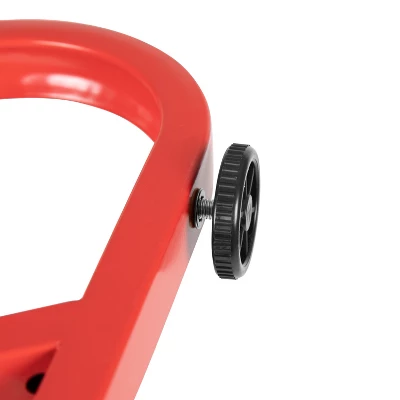 Emma And Oliver Red Professional Gaming Ergonomic Desk, Cup Holder And Headphone Hook - Image 9