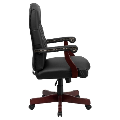 Emma And Oliver Martha Washington Executive Swivel Office Chair With Arms - Image 7