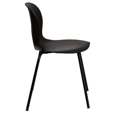 Emma And Oliver Multipurpose Designer Plastic Cafe Stack Chair - Image 7