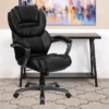 Emma And Oliver High Back Executive Swivel Ergonomic Office Chair With Accent Layered Seat/Back