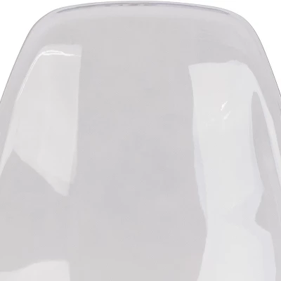 Emma And Oliver Ghost Chair With Gold Metal Base - Image 9