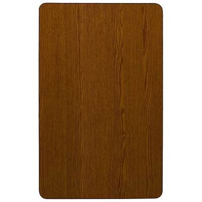 Emma And Oliver Mobile 30x72 Rectangle HP Laminate Preschool Activity Table