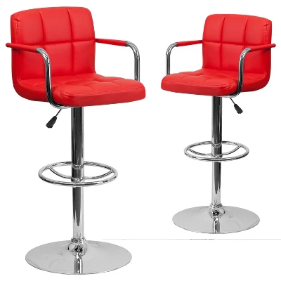 Emma And Oliver Adjustable Bar Stools - Image 13