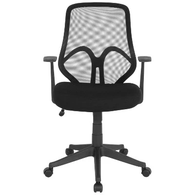 Emma And Oliver High Back Flexible Mesh Office Chair With Arms - Image 4