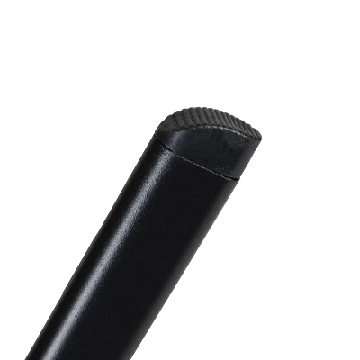 Emma And Oliver Black Outdoor Folding Patio Sling Chair / Portable Chair (2 Pack) - Image 6