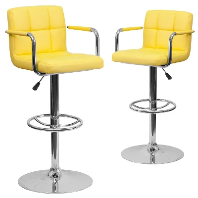Emma And Oliver Adjustable Bar Stools - Image 11