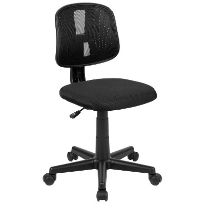 Emma And Oliver Mid-Back Mesh Swivel Task Office Chair With Pivot Back - Image 13