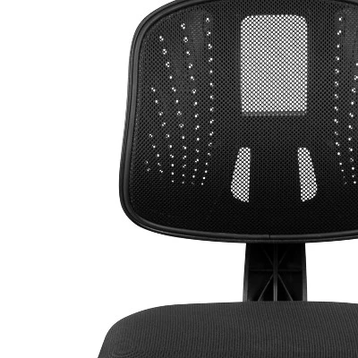 Emma And Oliver Mid-Back Mesh Swivel Task Office Chair With Pivot Back - Image 6