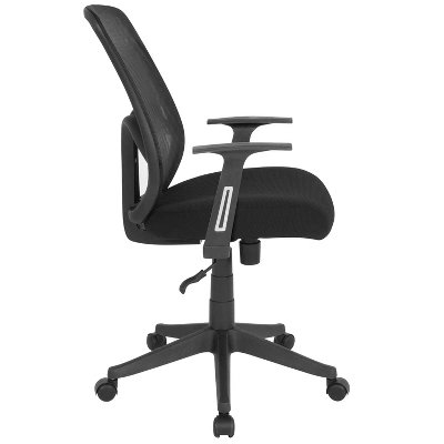 Emma And Oliver High Back Flexible Mesh Office Chair With Arms - Image 3