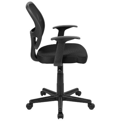 Emma And Oliver Mid-Back Mesh Swivel Ergonomic Task Office Chair - Arms - Image 11