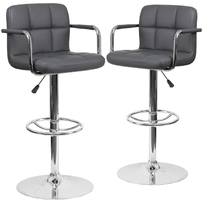 Emma And Oliver Adjustable Bar Stools - Image 15