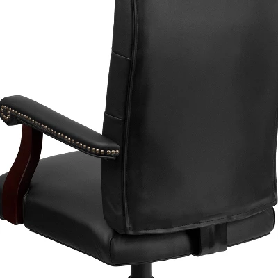 Emma And Oliver Martha Washington Executive Swivel Office Chair With Arms - Image 5