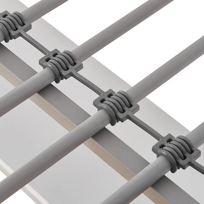 Emma And Oliver Metal Loft Bed Frame With Desk, Protective Guard Rails And Ladder For Kids, Teens And Adults - Image 8